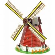 Revell, 3D мини пъзел, Вятърна мелница, 3d пъзел, мини пъзел, детски пъзел, триизмерен пъзел, пъзел, пъзели, puzzle, puzzles