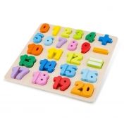 new classic toys, дървен пъзел с цифри,дървени пъзели за деца,дървен пъзел с животни,детски дървени пъзели,дървен пъзел,пъзели,пъзели за деца,дървени пъзели за най-малките