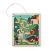 Janod, дървена играчка, играчка от дърво, дървени играчки, играчки от дърво, лабиринт, игра на уменията, игра за сръчност, лабиринти, дървен лабиринт, игра за сръчност и търпение, играчки Janod 