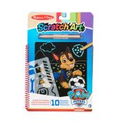 Melissa & Doug, играчка, играчки, детска играчка, детски играчки, детска книжка скреч арт, скреч арт забавления, скреч арт за деца, книжка скреч арт с Пес Патрул, Пес Патрул забавления, забавления с Пес Патрул, детски продукт, детско творчество, скреч арт