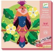Djeco, творчески комплект, творческа играчка, направи картини с брокат, творчество с брокат, игра с брокат, детски комплект за картини с брокат, създай картини с брокат, брокат, блясък, пайети, игра, игри, играчка, продукти Djeco