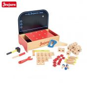 Jeujura, играчка, играчки, дървена играчка, дървени играчки, дървена работна маса, работна маса с инструменти, дървени инструменти, работна маса за деца, дървена работна маса за игра, дървени инструменти за деца, продукти Jeujura, играчки Jeujura