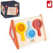 Janod, играчка, играчки, дървена играчка, играчка от дърво, детска дървена играчка, дървени играчки, играчка с огледала, играчка с различни огледала, огледала за деца, детски огледала, забавни огледала, продукти Janod, играчки Janod
