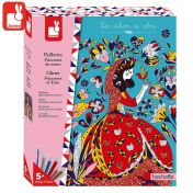 Janod, играчка, играчки, творчески комплект, детски творчески комплект, рисуване с блясък, творчески комплект с принцеси, нарисувай принцеси с блясък, украси картините с блясък, продукти Janod, играчки Janod, креативни комплекти, творческа дейност