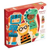 Djeco, играчка, играчки, магнити, дървени магнити, дървена магнитна игра, весела магнитна игра, магнитна игра луди животни, продукти Djeco, играчки Djeco, дървени играчки Djeco, магнитни игри Djeco