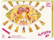 Djeco, играчка, играчки, творчески комплект, детски творчески комплект, творчески комплект за деца, рисувай с брокат, творчески комлект с брокат, комплект за рисуване с брокат, творчески комплекти за деца, рисувай с брокат, нарисувай картини с брокат