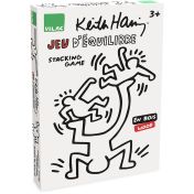 Игра за баланс - Човешка кула - 11 фигури - по дизайн на Кийт Харинг - Vilac