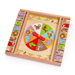  Bigjigs - Дървена игра с животни