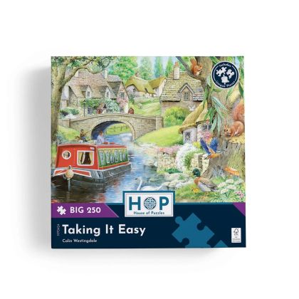 Пъзел с едри части 250- Без бързане - The House of Puzzles