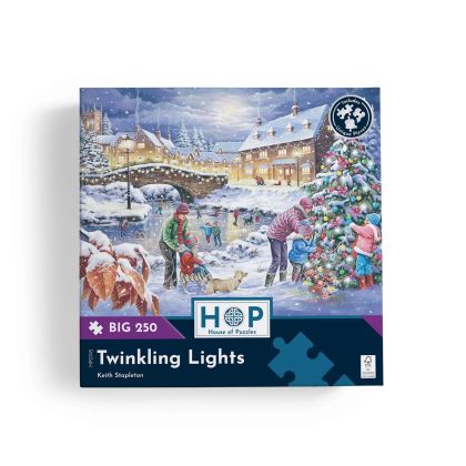 Пъзел с едри части 250 - Блещукащи светлини - The House of Puzzles