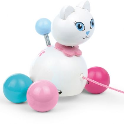 Vilac - Детска играчка за дърпане коте