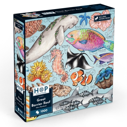 Пъзел 1000 части – Големият бариерен риф – The House of Puzzles