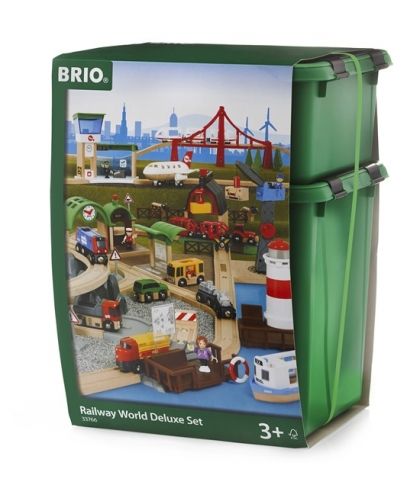 Brio - Луксозният комплект релси и влакчета