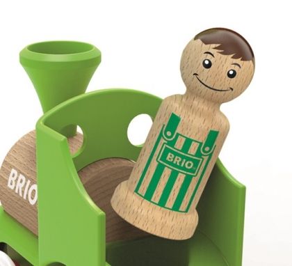 Brio - Дървена играчка селскостопанско влакче