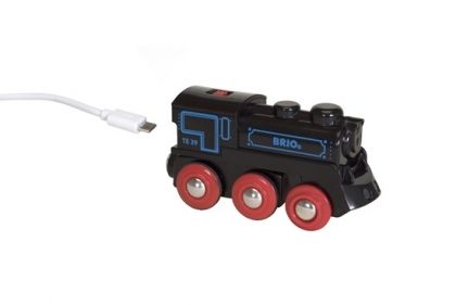 Brio - Класически локомотив със светещи фарове