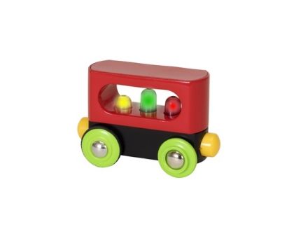 Brio - Играчка светещо вагонче 