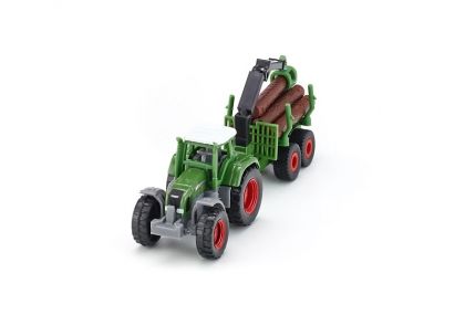 SIKU - Трактор с ремарке Tractor with foresty trailor, игри, игра, играчки, играчка