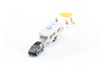 SIKU - Кола с каравана Car with caravan, игра, игри, играчка, играчки