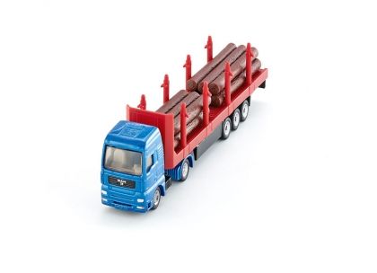 SIKU, Log transporter, MAN, камион, дървен материал, игра, игри, играчка, играчки 