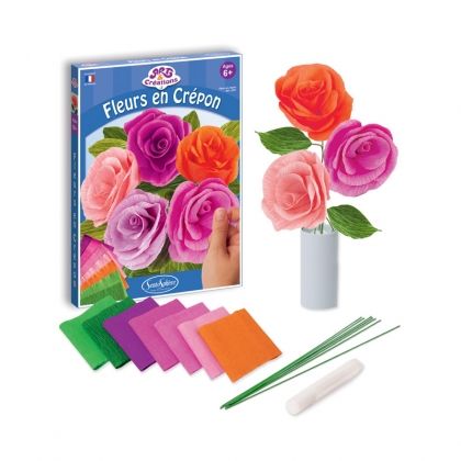 творчески комплект за декорация хартиени рози