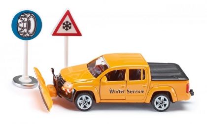 SIKU, VW Amarok winter, пикап, кола, пътна, помощ, игра, игри, играчка, играчки
