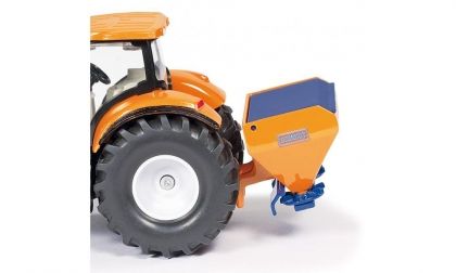 SIKU, Tractor with ploughing plate, New Holland, трактор, плуг, игра, игри, играчка, играчки