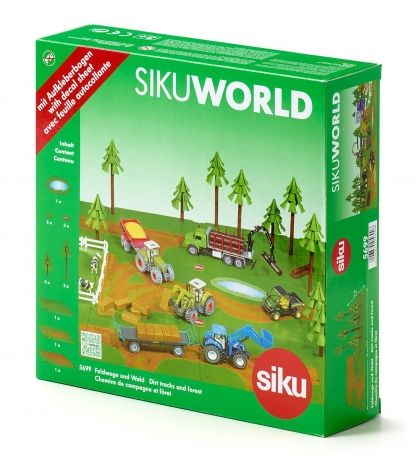Siku -  Аксесоари за Светът на Сику черни пътища и гора
