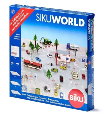 Siku - Стартов комплект Светът на Siku паркинг зона