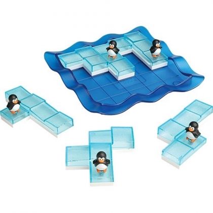 SMARGAMES, penguins, on blocks, пингвини, върху, лед, логическа, игра, игри, играчка, играчки