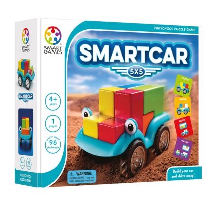 smartgames, smartcar, smart, car, сглоби, колата, конструктор,  пъзел, дървена, игра, игри, играчка, играчки