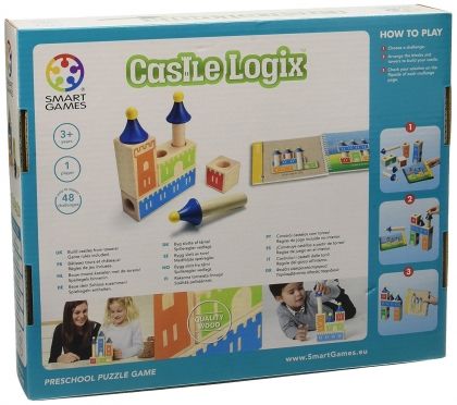 smartgames, детска, дървена, игра, логическа, логически, замък, игри, играчка, играчки