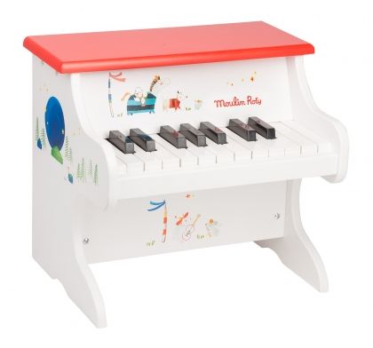 moulin roty, детски, музикален, инструмент, за, деца, пиано, игра, игри, играчка, играчки