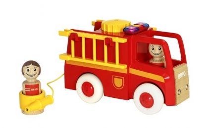 brio, пожар, пожарна, пожарникар, светлини, звуци, игра, игри, играчка, играчки