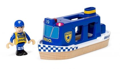 brio, полицейска, лодка, полицай, игра, игри, играчка, играчки