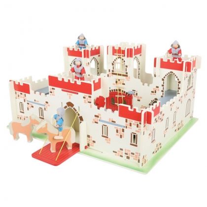 Bigjigs, замък , детски замък, замък играчка, крал Артур, играчка, играчки, игри, игра