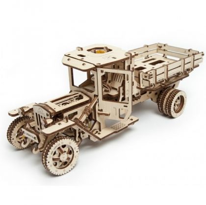 Ugears, механичен пъзел, дървен пъзел, камион UGM 11