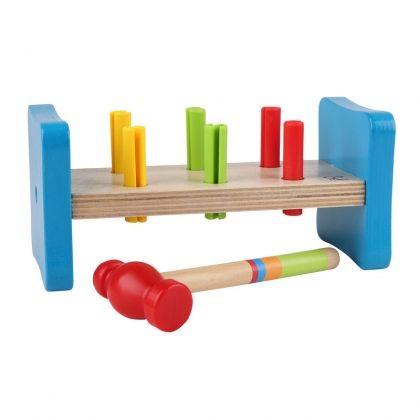 Hape - Дървена играчка с чукче - E0503_1.jpg