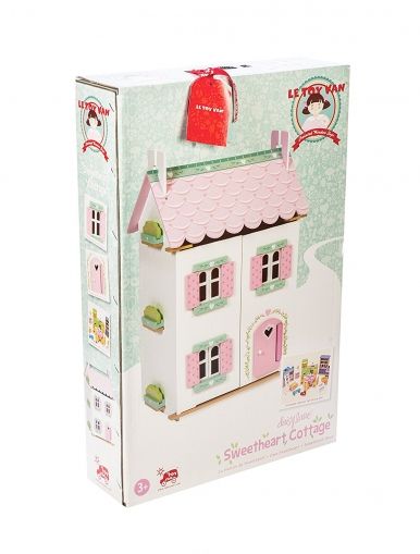 Le Toy Van - Дървена къща за кукли - Сладката къщичка 
