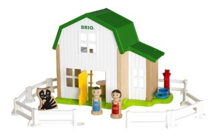 brio, фермерска, къща, ферма, дървена, къщичка, игра, игри, играчка, играчки