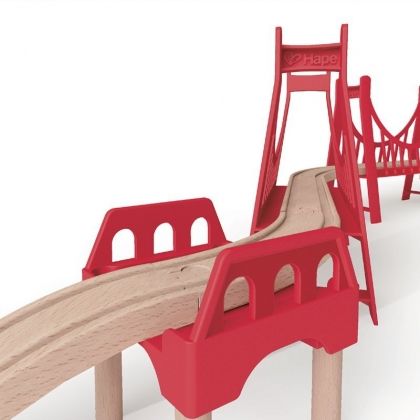 hape, дървени, дървен, мост, мостове, висящи, сводови, игра, игри, играчка, играчки