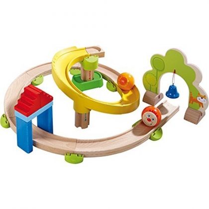haba, дървени, релси, спирала, топчета, игра, игри, играчка, играчки