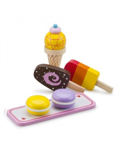 new classic toys, сладолед, сладоледено, парти, детски, дървен, комплект, игра, игри, играчка, играчки