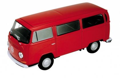 Welly - Метална играчка  Volkswagen Bus T2 (1972)
