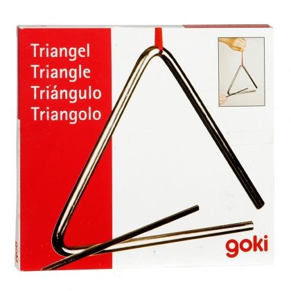 goki, триъгълник, музикален, кристален звук, триангел, играчка, играчки