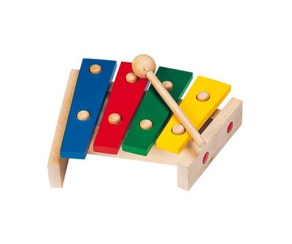 goki, ксилофон, дървен, музика, музикален инструмент, за деца, 4 тона, игра, играчка, играчки