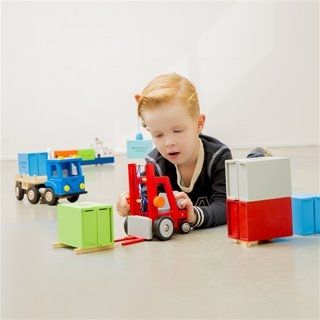 New Classic Toys, играчки за бутане, камиони, товарни камиони, коли, колички, мотокари, дървен мотокар, игра, игри, играчка, играчки	