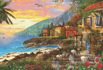 anatolian, пъзел, пъзели, puzzle, puzzles, забавен, забавни, залез на острова, залез, остров, природа, море, пейзаж, романтика, романтичен залез