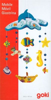 Goki - Висяща декорация за детска стая - Морски животни