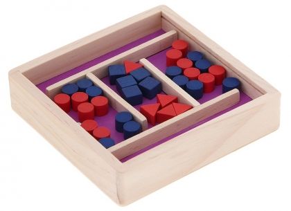 Woody - Игра за развиване на сръчност и логика - Лабиринт с топчета