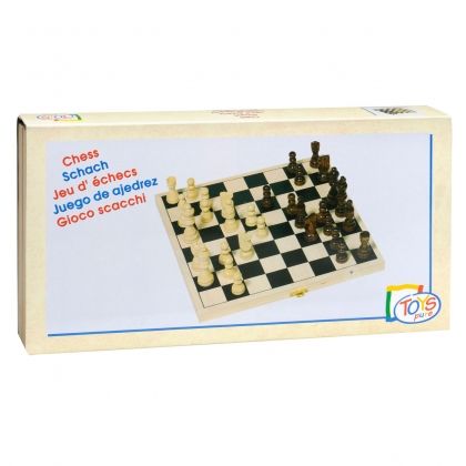 Goki, комплект за шах в дървена кутия, играчка, играчки, игри, игра